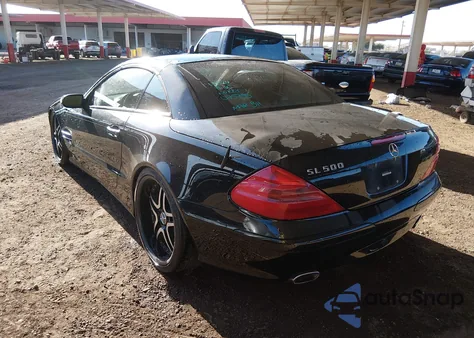 2004 Mercedes-Benz Sl 500 from USA, damaged, VIN WDBSK75FX4F075735